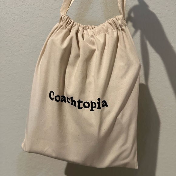 Coachtopia Alter/Ego Shoulder Bag In Checkerboard Upcrafted Leather Honey Brown - Picture 2 of 8